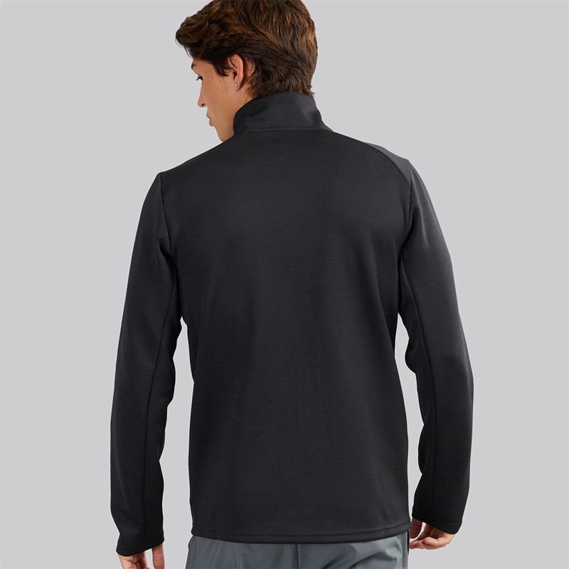New Balance Mens Tech Knit Training Full Zip Track Jacket Black