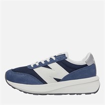 New Balance Junior 370 Trainers Navy/White