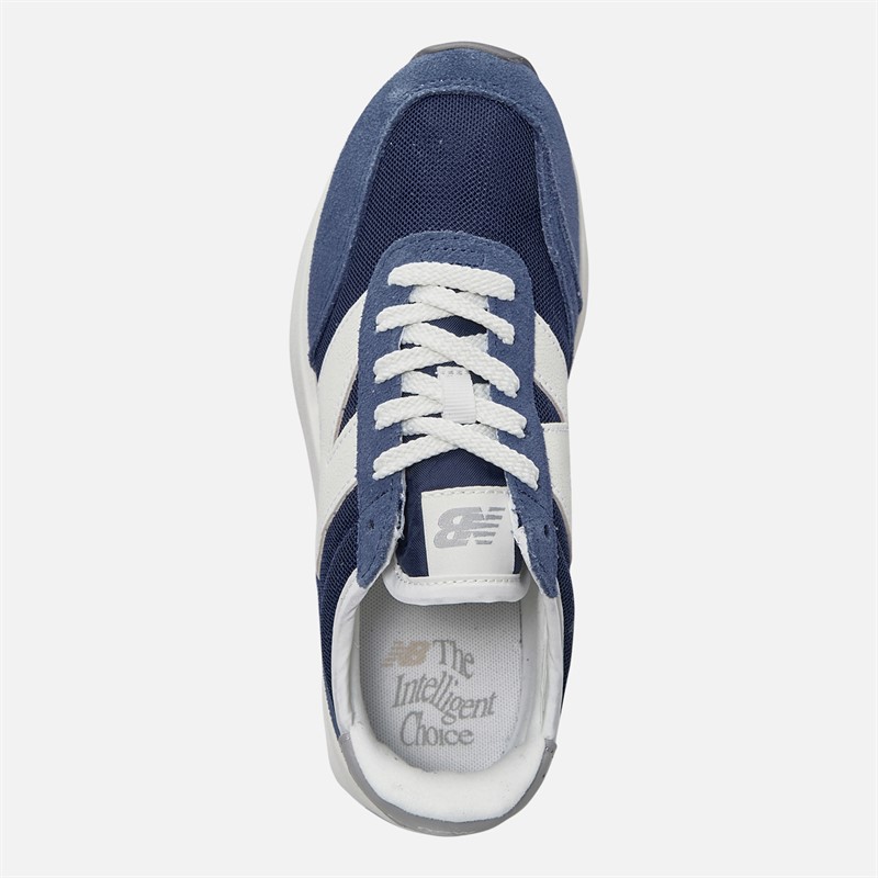 New Balance Junior 370 Trainers Navy/White