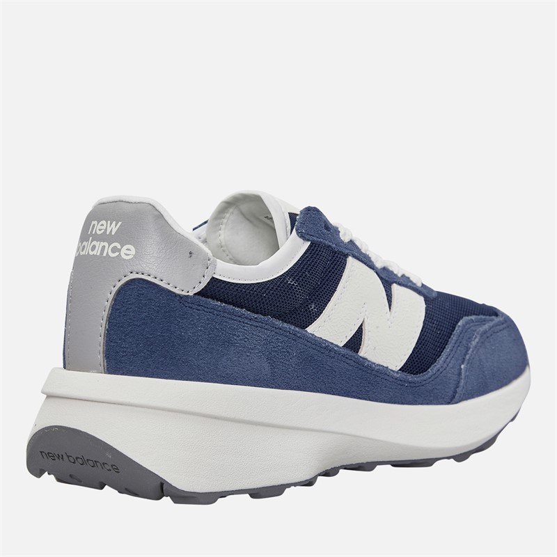 New Balance Junior 370 Trainers Navy/White