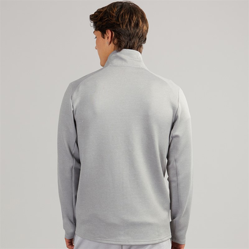 New Balance Mens Tech Knit Training Full Zip Track Jacket Athletic Grey