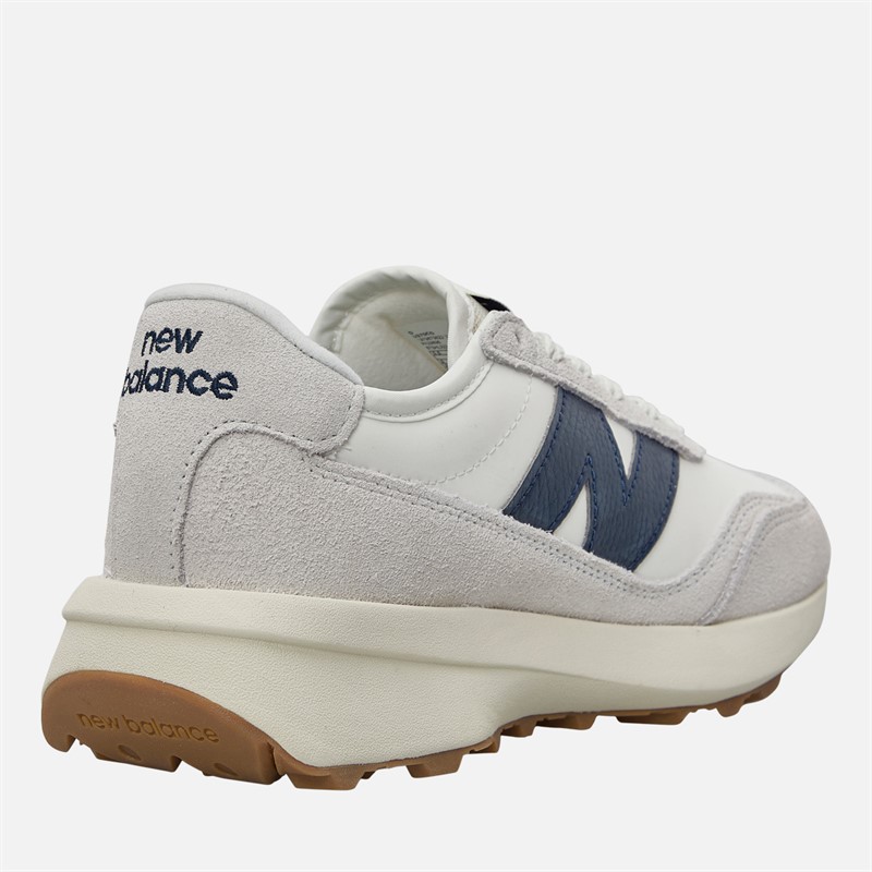 New Balance Womens 370 Trainers Sea Salt/Navy