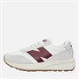 New Balance 370 Trainers Sea Salt/Crimson