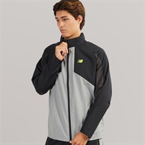 New Balance Mens Utility Woven Jacket Black