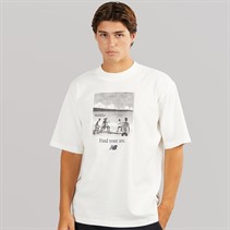 New Balance Mens New Balance X Raheem Sterling Graphic T-Shirt Steel
