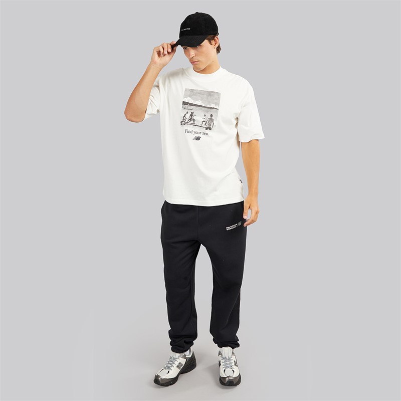 New Balance Mens New Balance X Raheem Sterling Graphic T-Shirt Steel