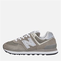 New Balance Womens 574 Core Trainers Grey/White/Silver