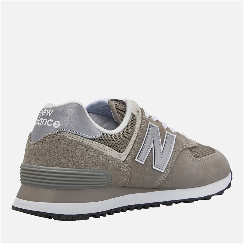 New Balance Womens 574 Core Trainers Grey/White/Silver