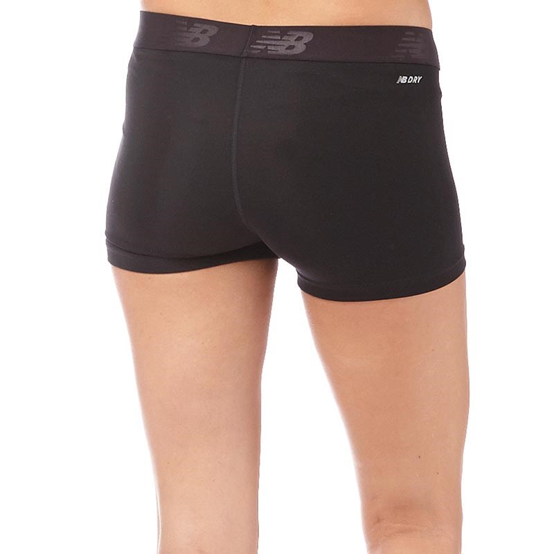 New Balance Short Accelerate Hot Femme Noir New Balance Short Accelerate Hot Femme Noir