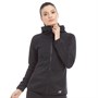 New Balance Womens Accelerate Tech Poly Fleece Full Zip Hoody Black