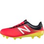 New Balance Junior Furon 2.0 Dispatch FG Football Boots Bright Cherry
