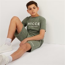 NICCE Boys Lenny T-Shirt And Shorts Set Sage