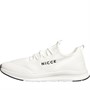 NICCE Mens Chassis Trainers White/Black