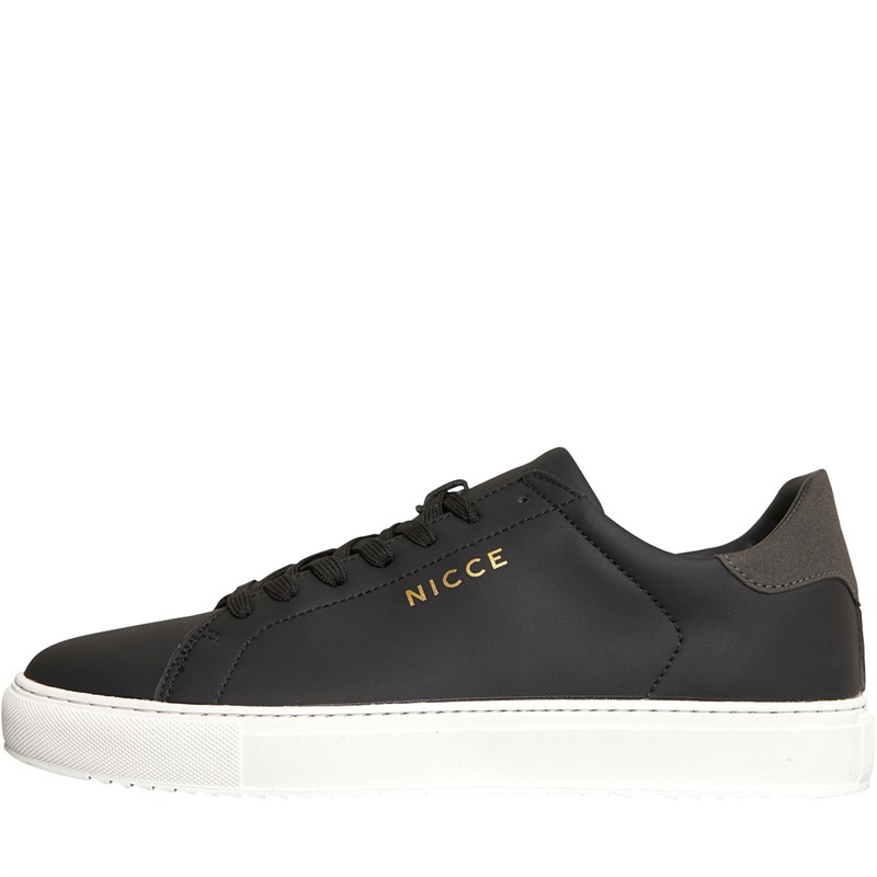 NICCE Mens Sector Trainers Black/Grey/Gold