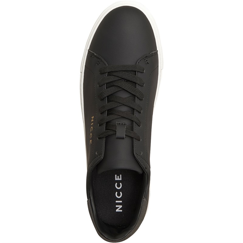 NICCE Mens Sector Trainers Black/Grey/Gold