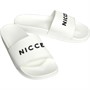 NICCE Mens Visor Slides White