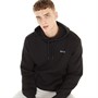 NICCE Mens Chest Logo Sweat Hoodie Black