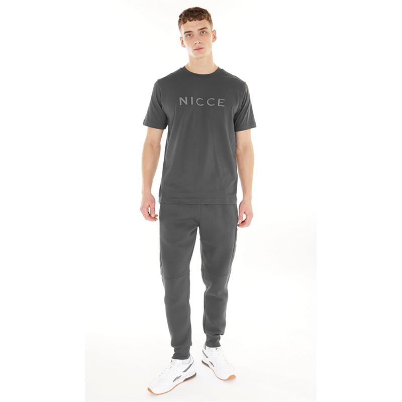 NICCE Mens Mercury Joggers Coal