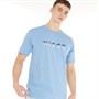 NICCE Mens Mercury Gradient T-Shirt Allure Blue
