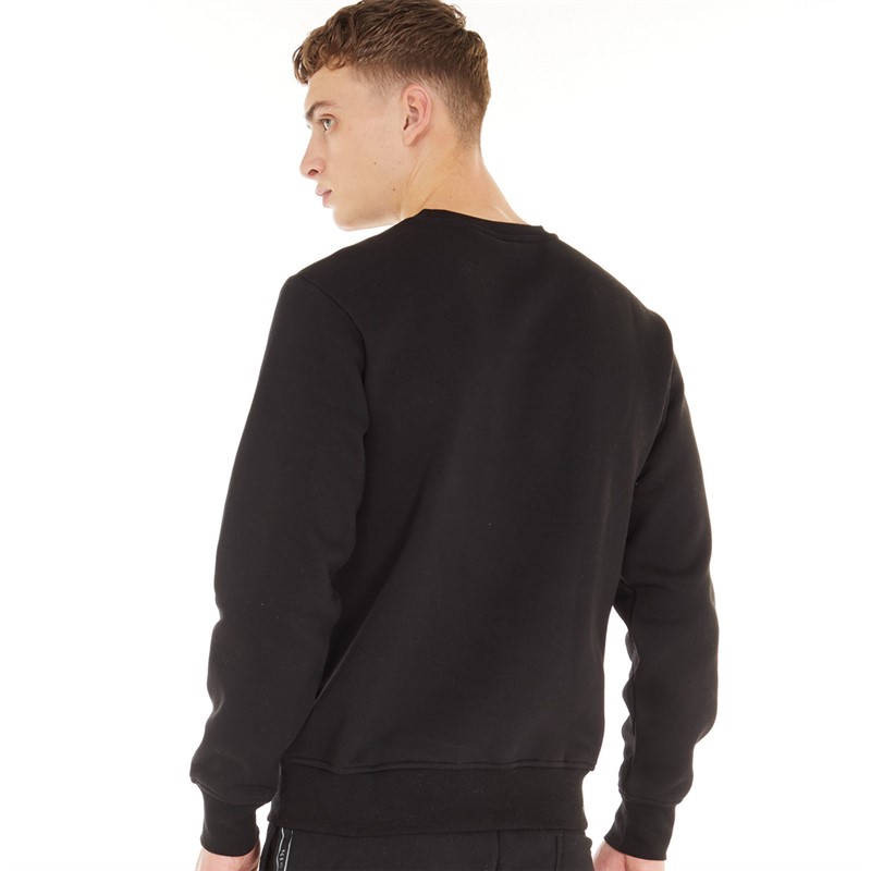 NICCE Mens Dia Crew Sweatshirt Black