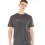 NICCE Mens Mercury T-Shirt Coal