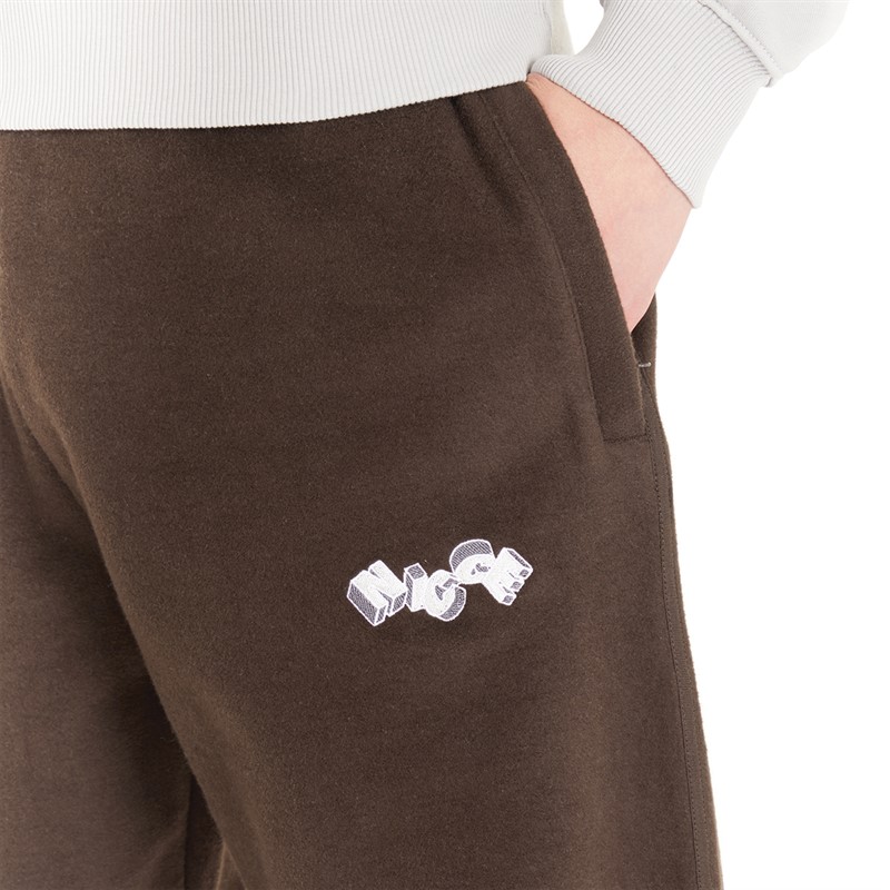 NICCE Mens Tumble Joggers Terra Brown