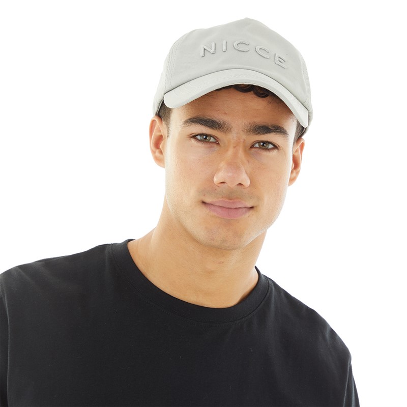 NICCE Mens Samuel Cap Circular Grey