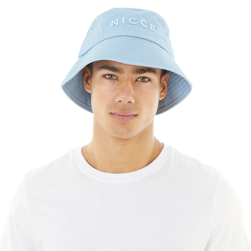 NICCE Mens Louie Bucket Hat Ice Blue