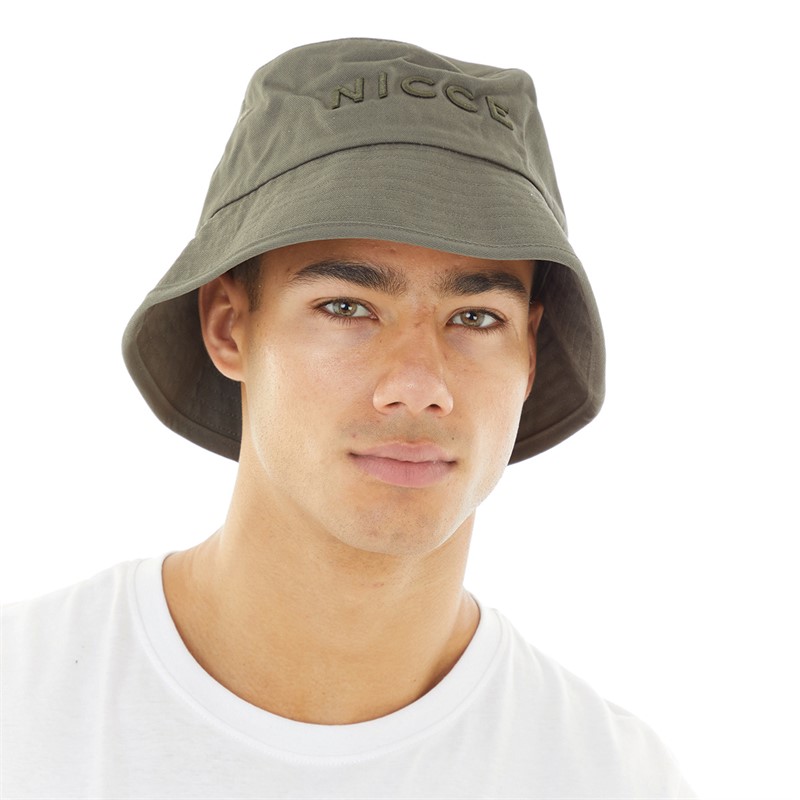 NICCE Mens Louie Bucket Hat Khaki