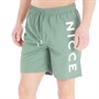 NICCE Mens Bonham Swim Shorts Khaki Green