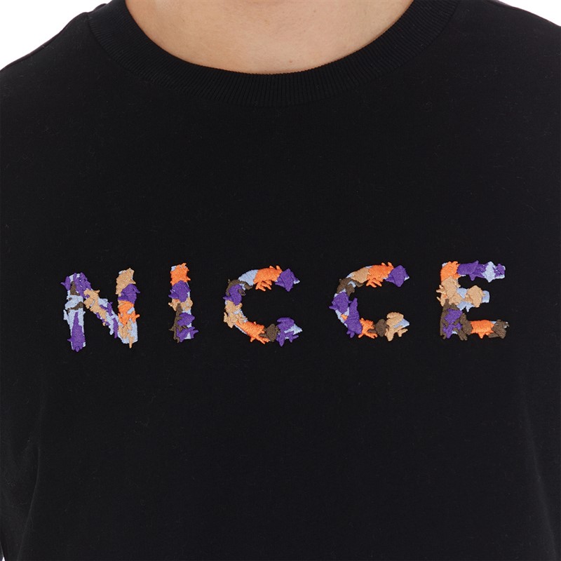 NICCE Mens Ether T-Shirt Black