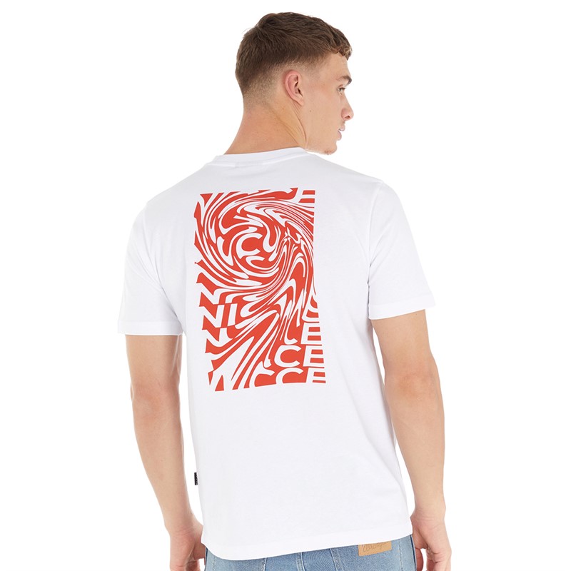 NICCE Mens Atom T-Shirt White