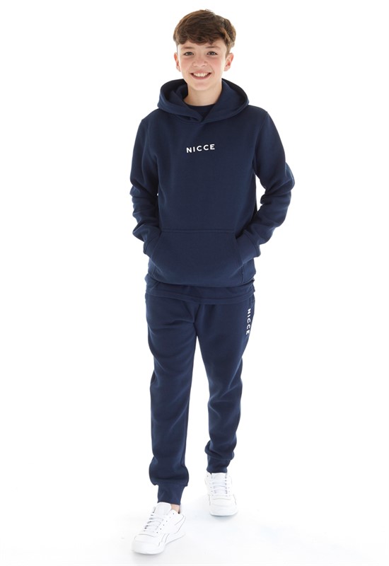 NICCE Boys Dylan Tracksuit And T-Shirt Three Pack Set Navy