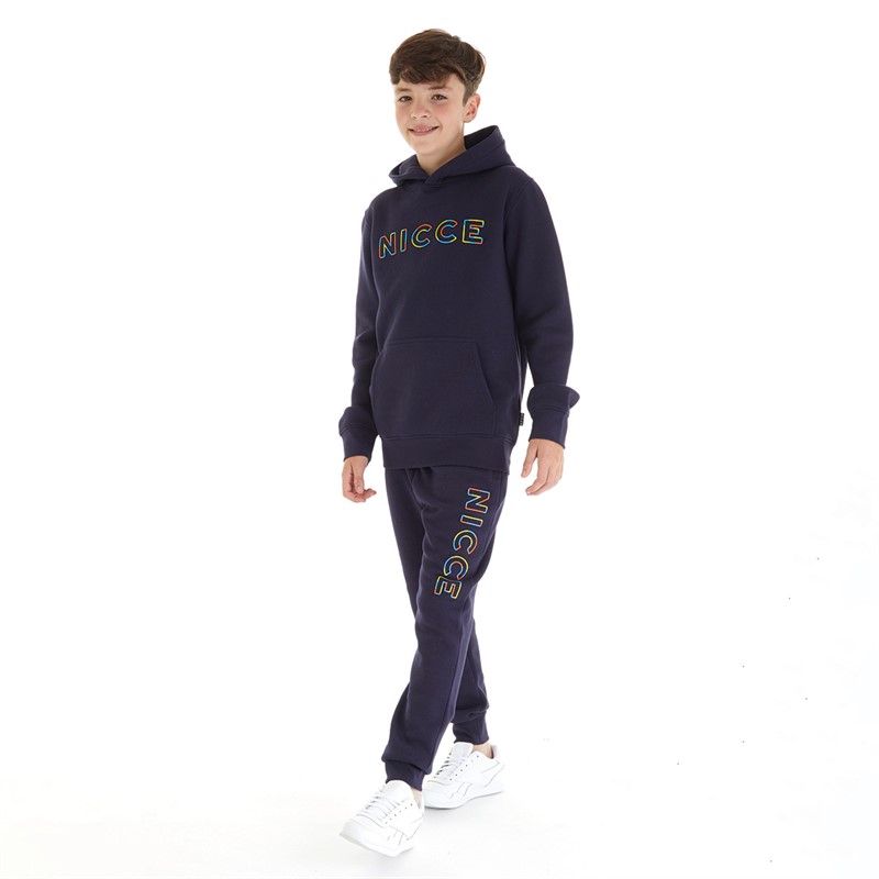 NICCE Boys Zack Tracksuit Navy