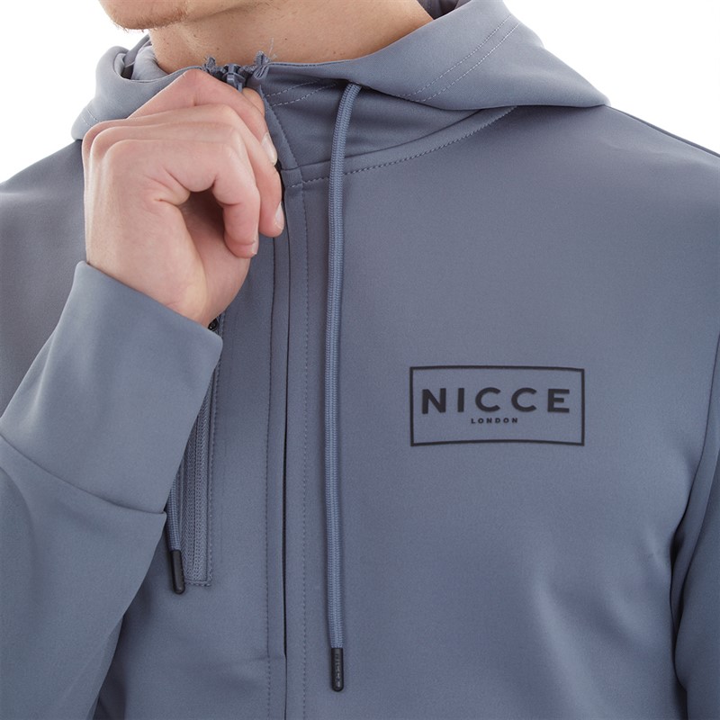 NICCE Mens Vorton Tracksuit Steel Grey