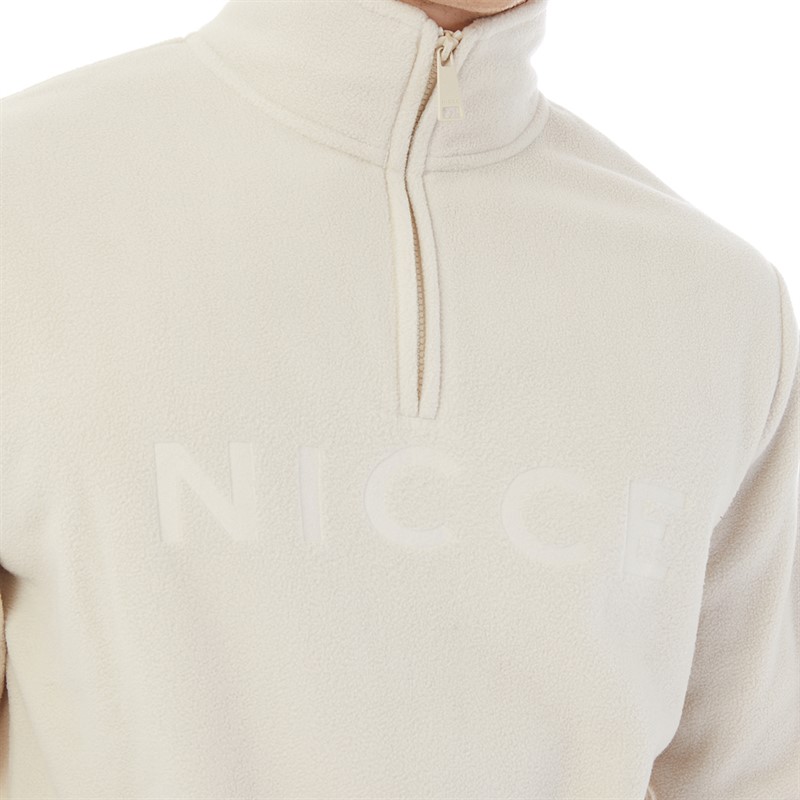 NICCE Mens Drameo Fleece Light Stone