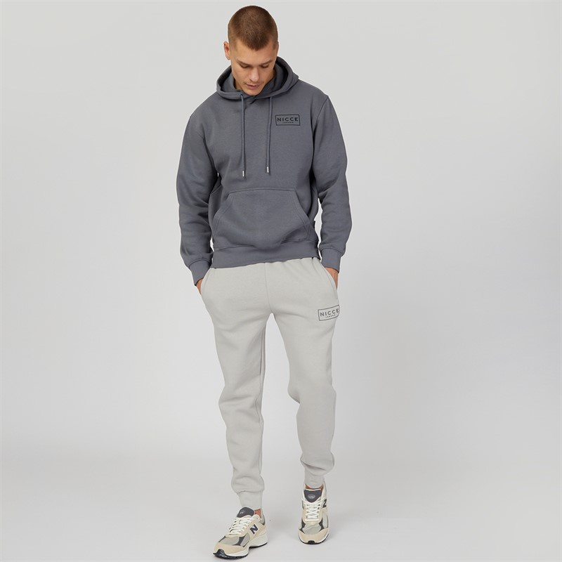 NICCE Mens Tubenz Hoodie Steel Grey