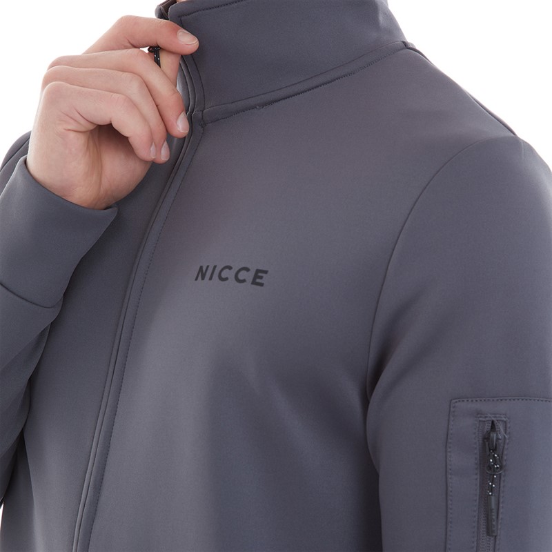 NICCE Mens Farrin Tracksuit Coal