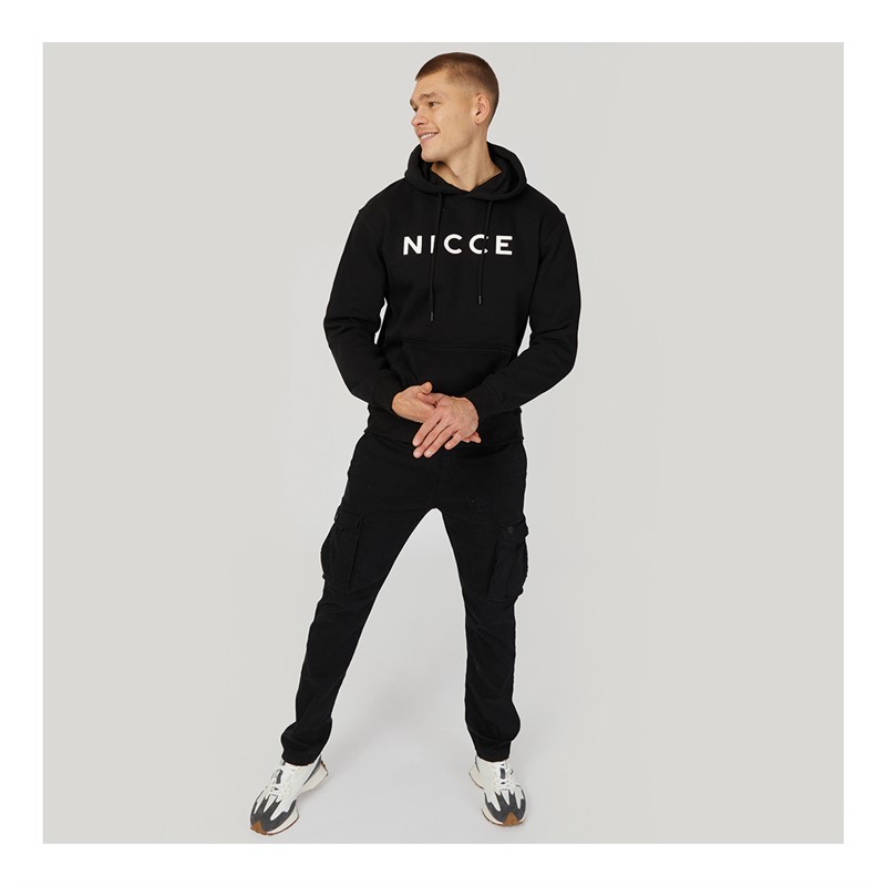 NICCE Mens Tilla Hoodie Black