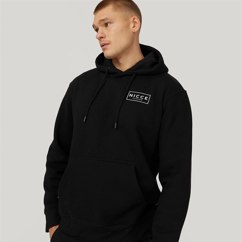 Buy NICCE Mens Tubenz Hoodie Black