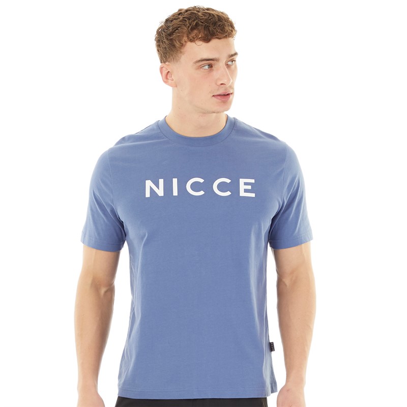 NICCE Mens Denno T-Shirt Element Blue