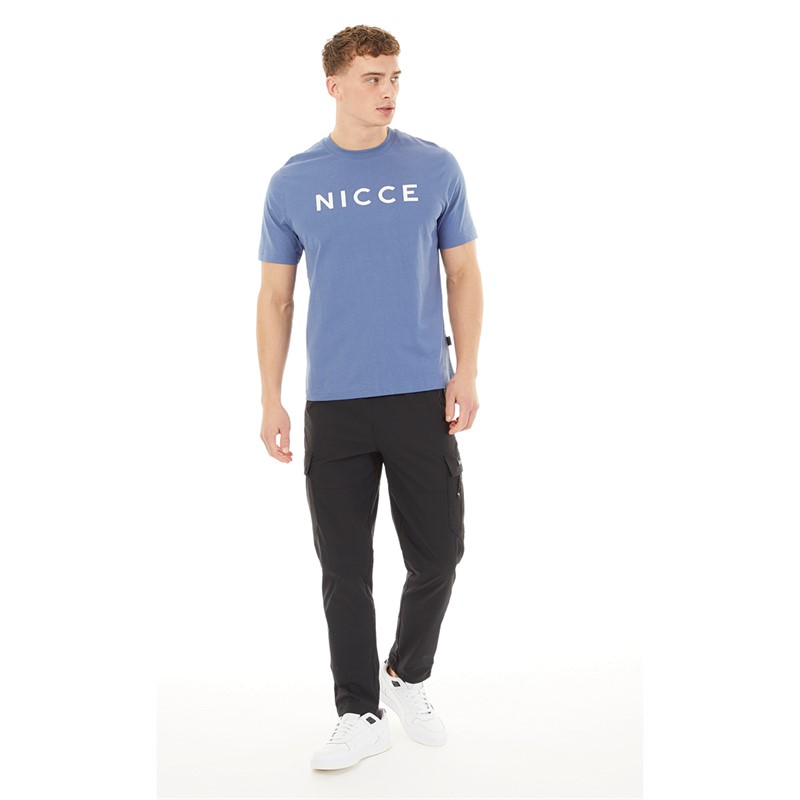 NICCE Mens Denno T-Shirt Element Blue