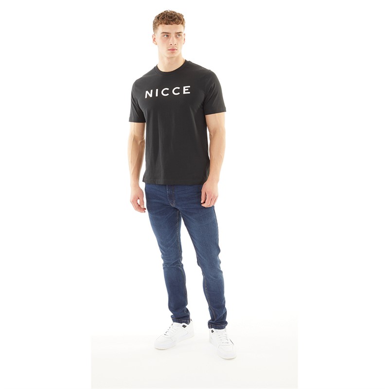 NICCE Mens Denno T-Shirt Coal