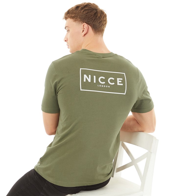 NICCE Mens Franzo T-Shirt Khaki