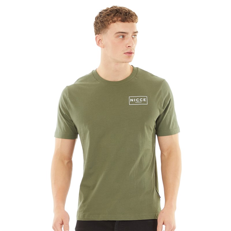 NICCE Mens Franzo T-Shirt Khaki