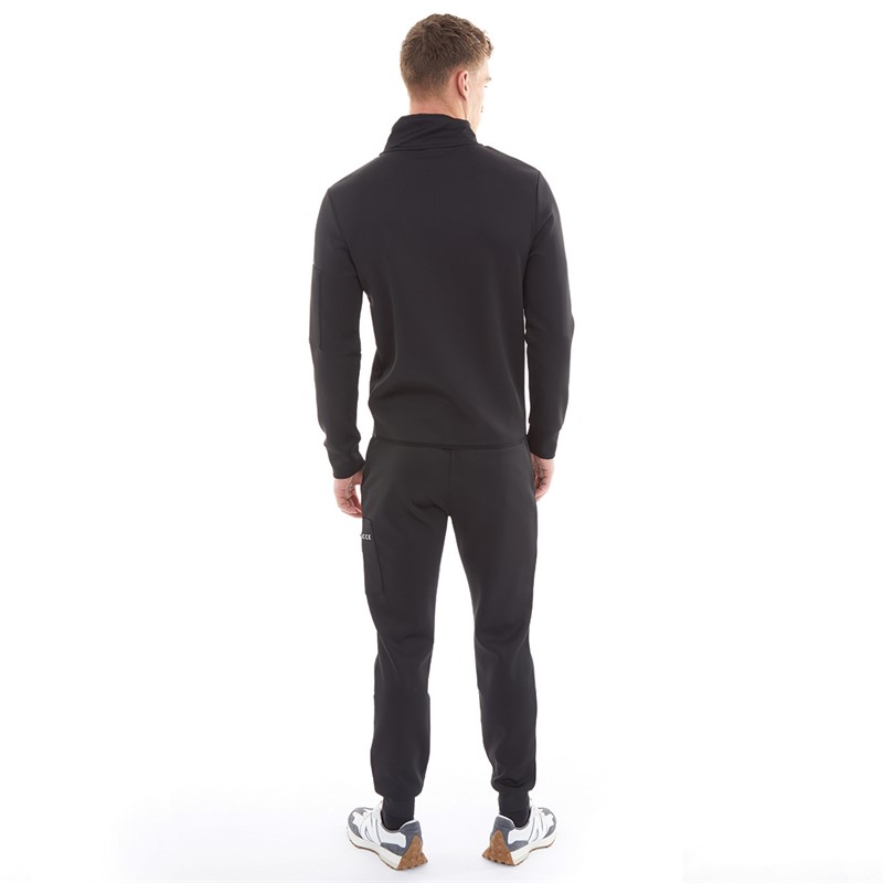 NICCE Mens Farrin Tracksuit Black