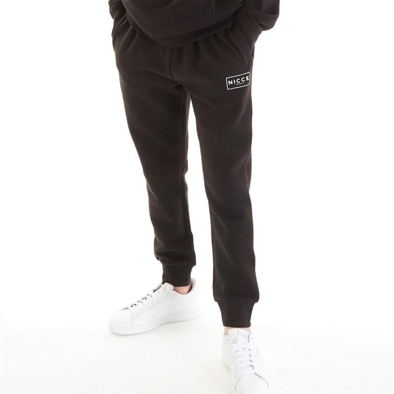 NICCE Mens Yelden Joggers Black