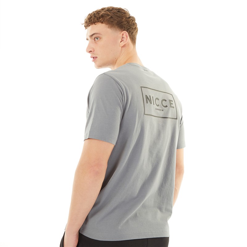 NICCE Mens Franzo T-Shirt Chalk Grey