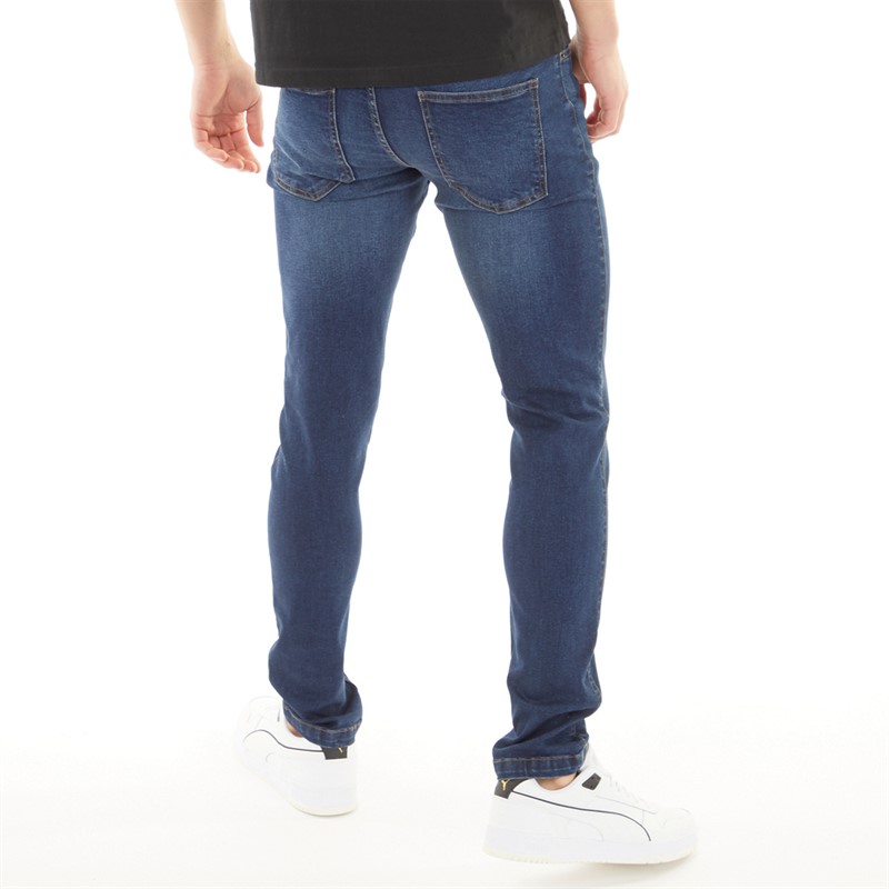 NICCE Mens Grayston Jeans Indigo