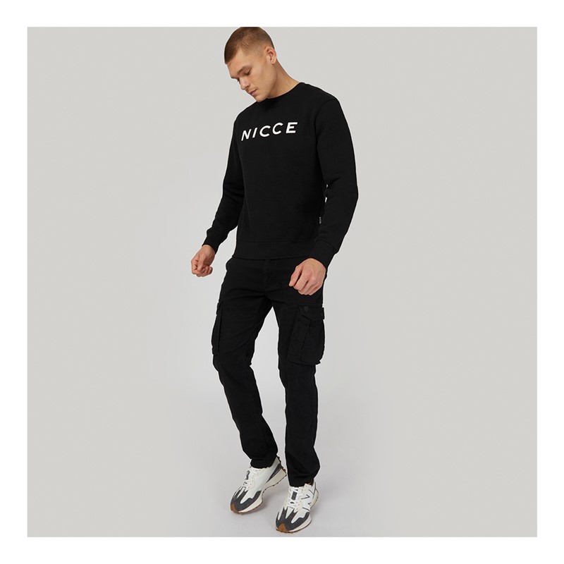 NICCE Mens Lormi Sweatshirt Black